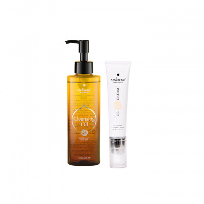 Combo Dầu tẩy trang & CC Cream