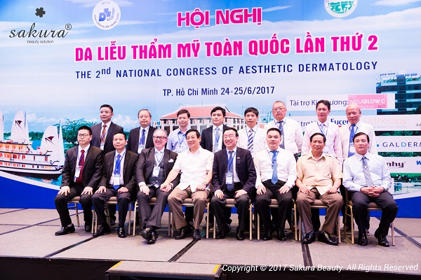 Sakura tài trợ vàng cho Hội nghị Da liễu Thẩm mỹ toàn quốc lần thứ hai