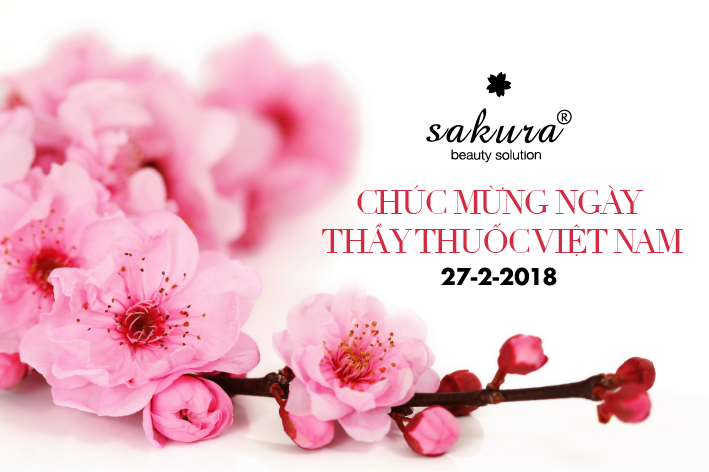 ĐÓA HOA TRI ÂN GỬI ĐẾN NHỮNG NGƯỜI THẦY THUỐC NHÂN NGÀY 27/2 TỪ SAKURA