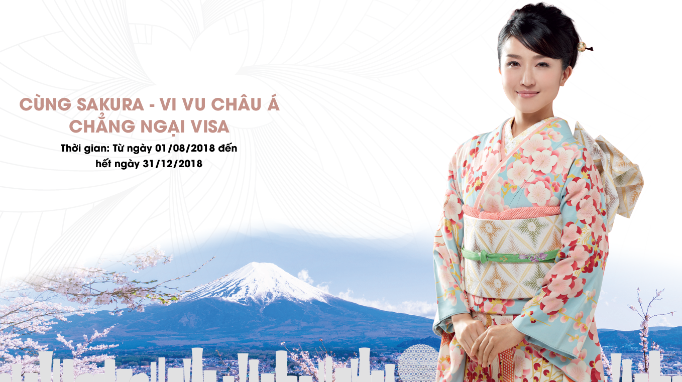 Cơ hội trúng 5 chuyến du lịch châu Á chỉ với 600.000 đồng