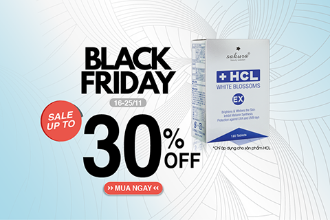 Black Friday - Sakura giảm giá lên tới 30%