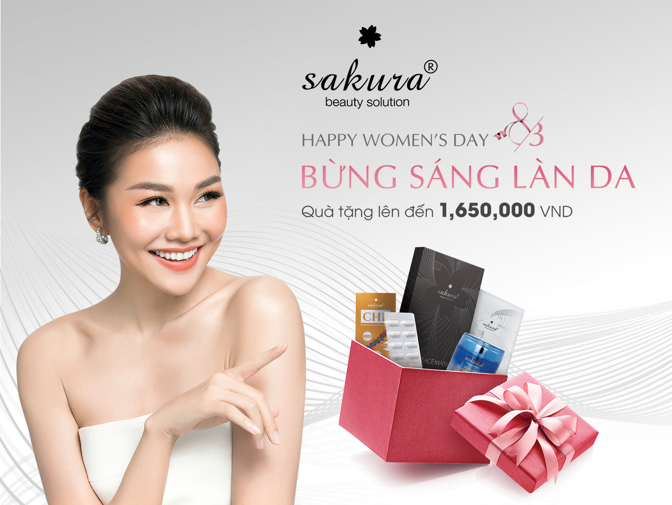 Bừng sáng làn da - Cho 8/3 rạng ngời cùng hàng ngàn quà tặng hấp dẫn!!!