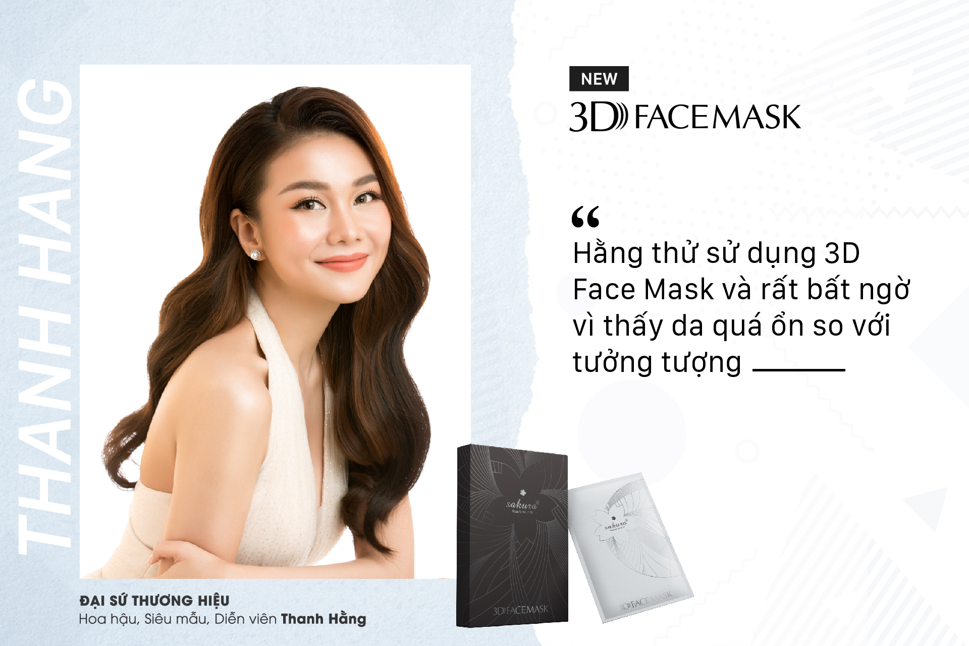 3D Face Mask - Điều kỳ diệu từ xứ sở hoa anh đào