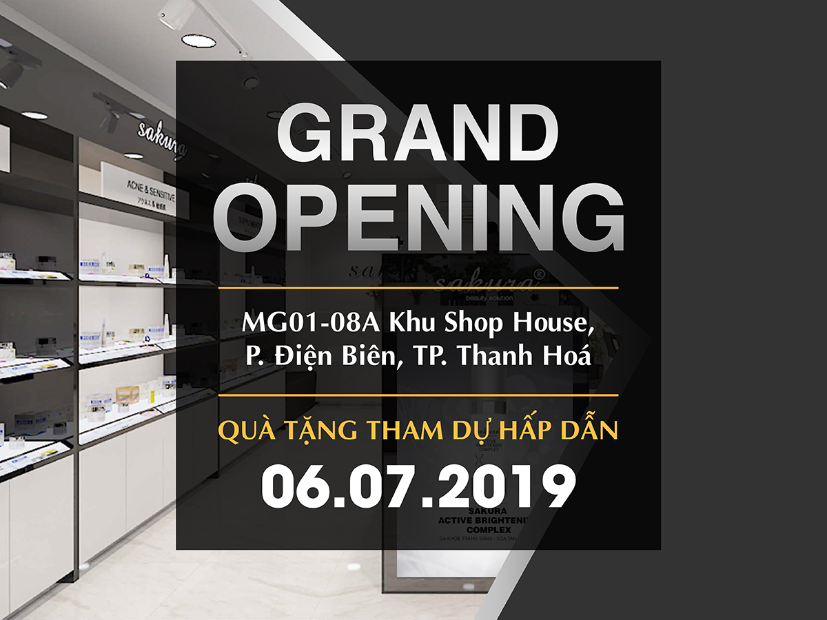 Sakura khai trương Showroom đại lý ủy quyền tại Thành phố Thanh Hóa