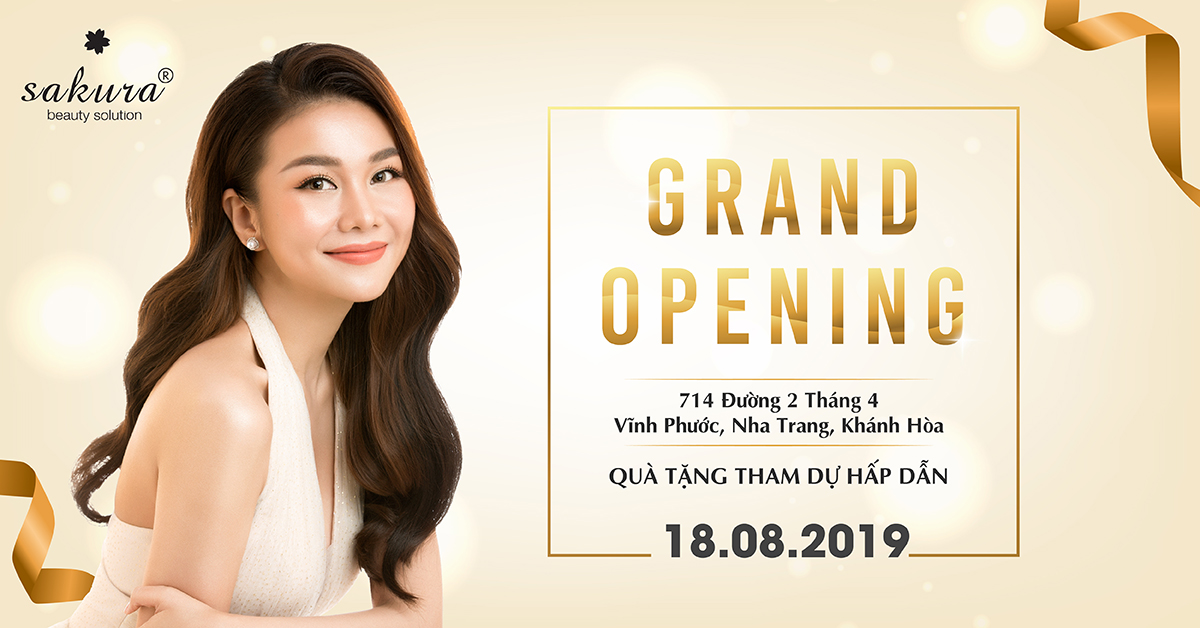 BẠN ĐÃ SẴN SÀNG THAM DỰ KHAI TRƯƠNG SAKURA NHA TRANG?