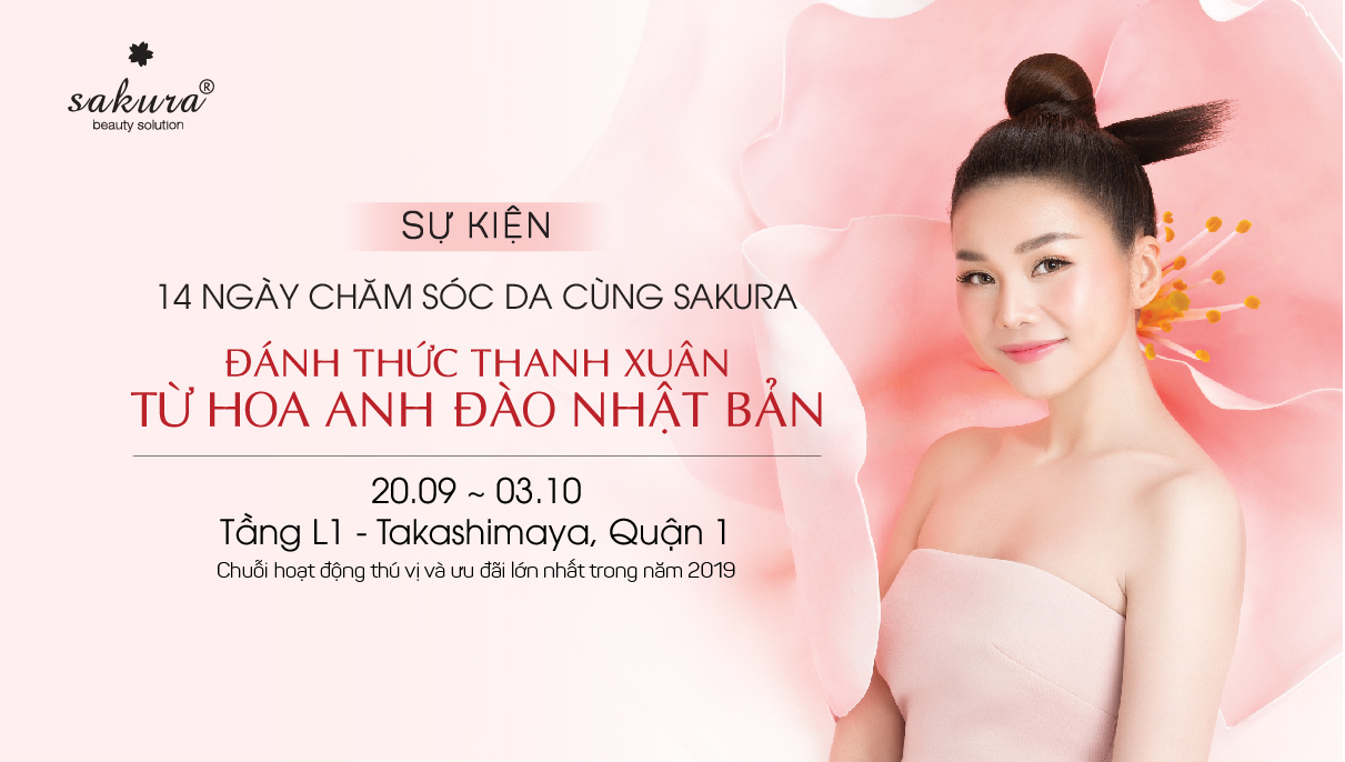 14 NGÀY "ĐÁNH THỨC THANH XUÂN TỪ HOA ANH ĐÀO NHẬT BẢN" TẠI TAKASHIMAYA: CHUỖI SỰ KIỆN ĐƯỢC MONG CHỜ NHẤT NĂM 2019