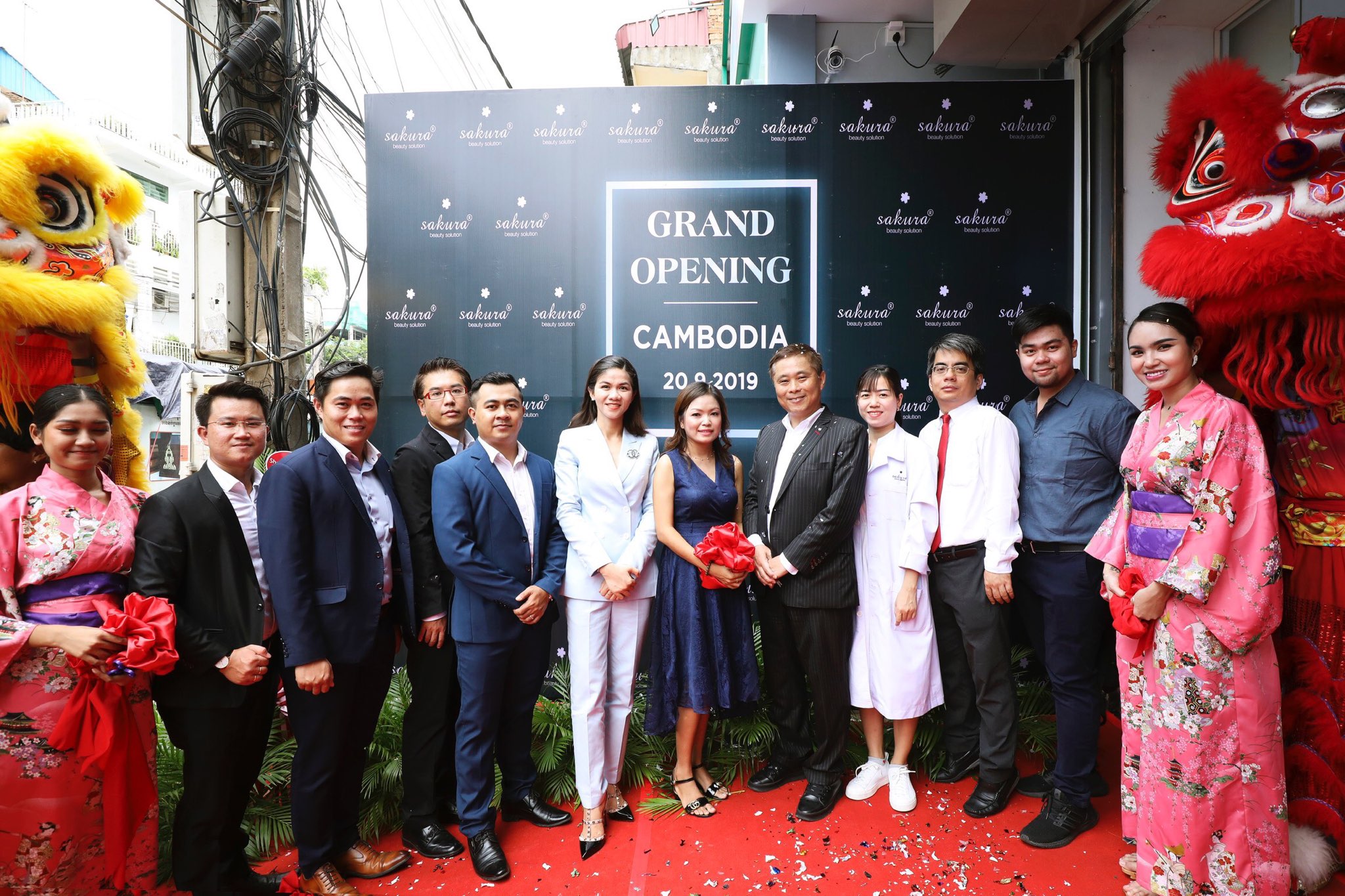 SAKURA BEAUTY ĐÃ CHÍNH THỨC CÓ MẶT TẠI THỦ ĐÔ PHNOM PENH, CAMBODIA