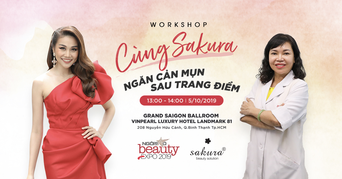 NGÔI SAO BEAUTY EXPO 2019 – CÙNG SAKURA HỘI NGỘ CỦA NHỮNG TÍN ĐỒ LÀM ĐẸP