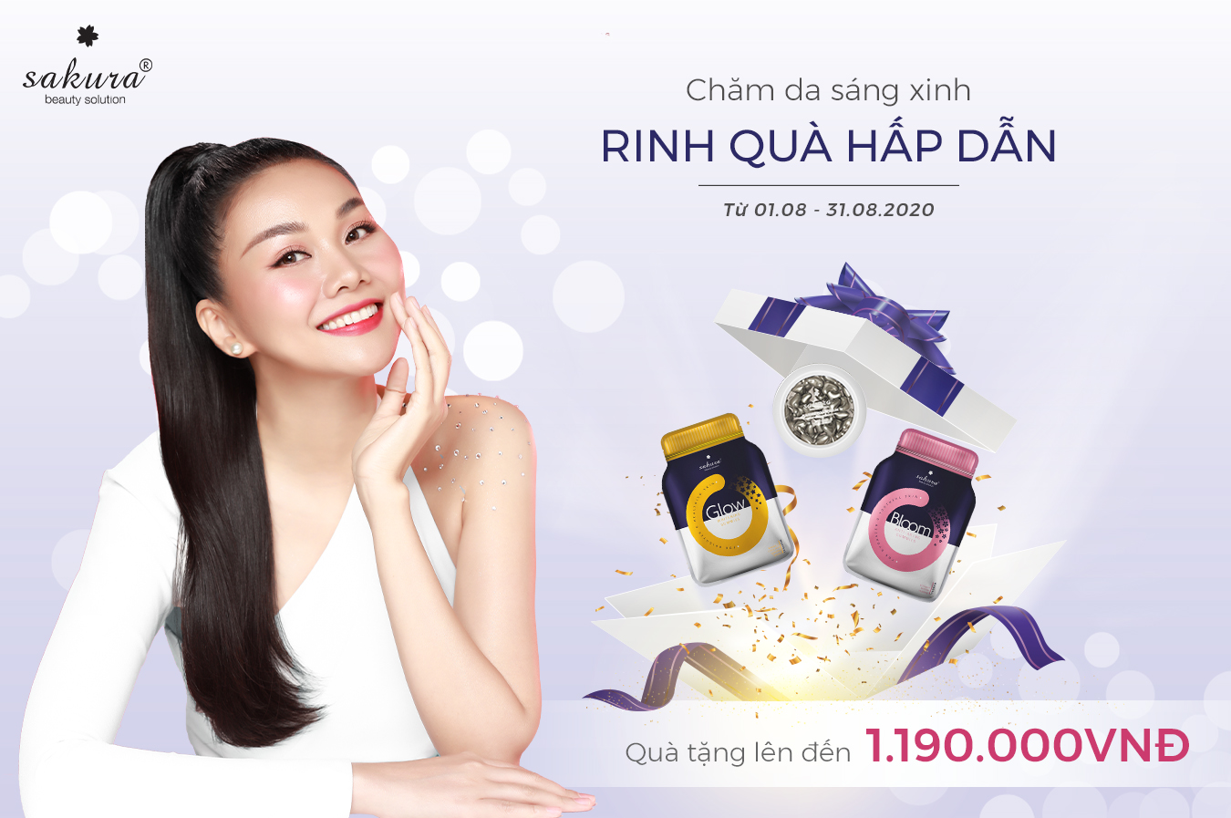 CHĂM DA SÁNG XINH - RINH QUÀ HẤP DẪN!!!