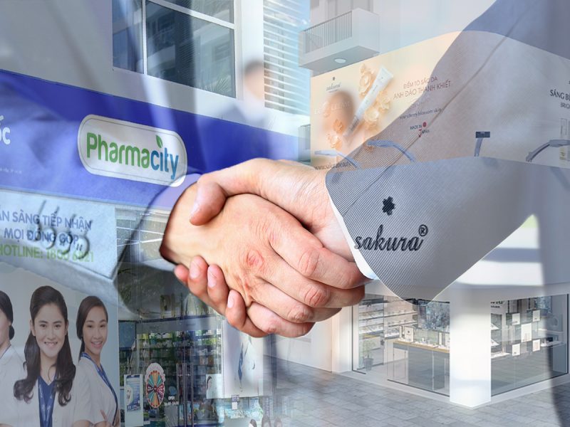 SAKURA ĐÃ CHÍNH THỨC LÊN KỆ TẠI GẦN 60 CỬA HÀNG PHARMACITY TRÊN TOÀN QUỐC