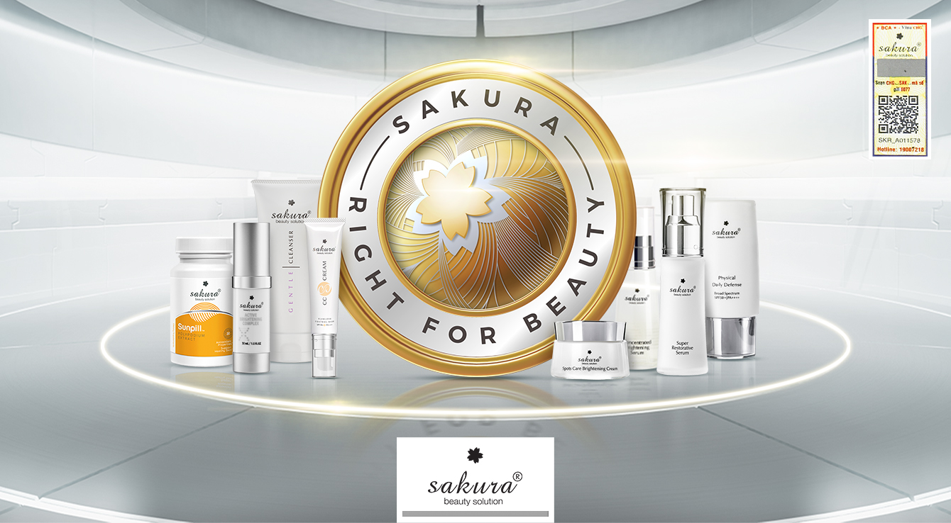 CÙNG SAKURA BẢO VỆ QUYỀN LÀM ĐẸP CHÍNH ĐÁNG CỦA BẠN!