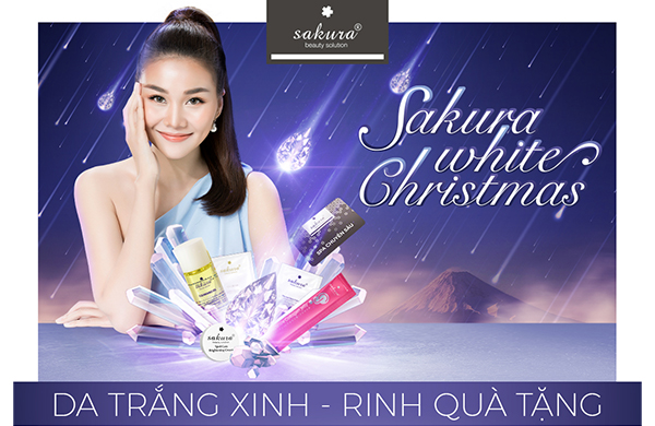 Khuyến mãi tháng 12 - Sakura White Christmas
