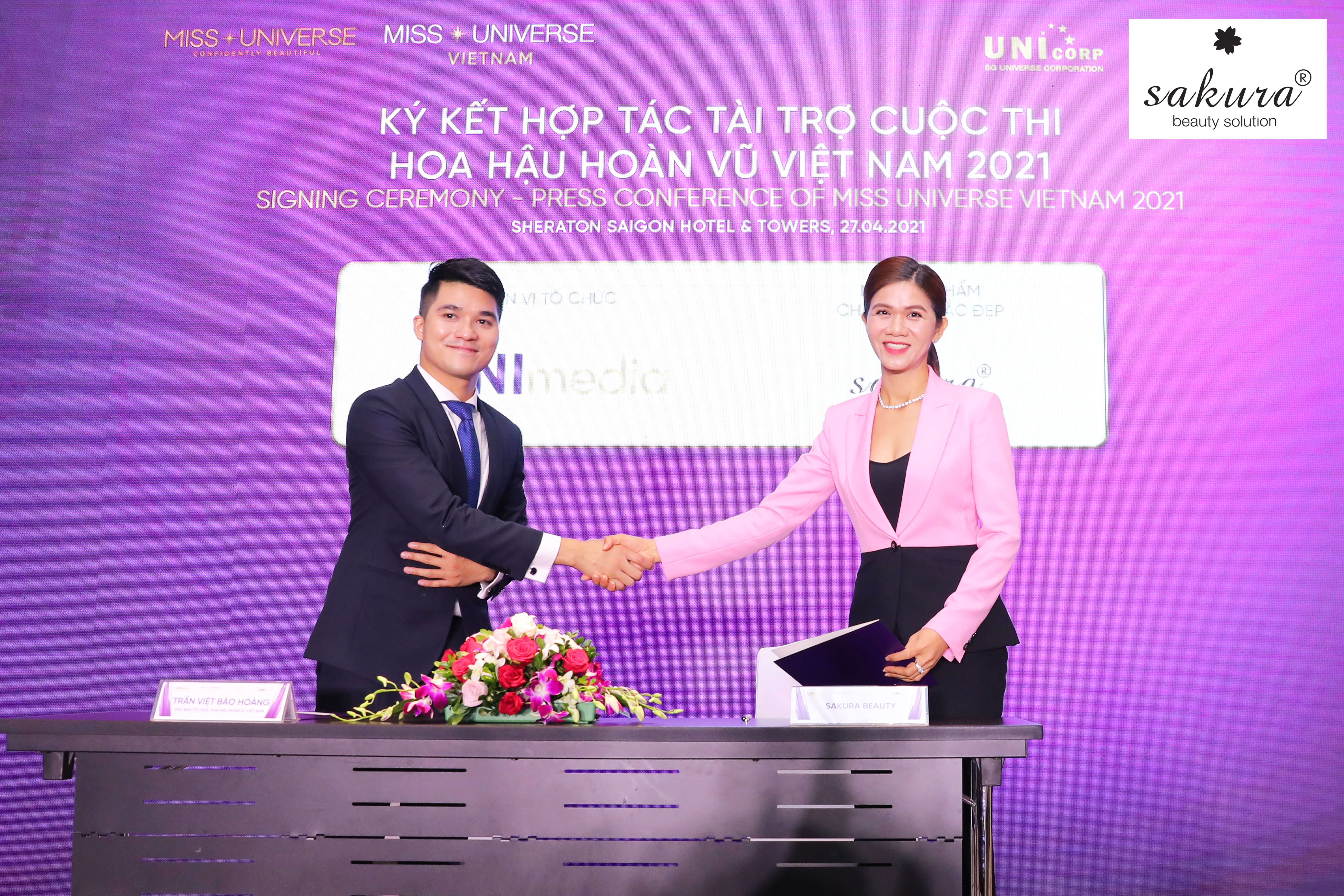 SAKURA BEAUTY TỰ HÀO ĐỒNG HÀNH CÙNG HOA HẬU HOÀN VŨ VIỆT NAM - MISS UNIVERSE VIETNAM 2021