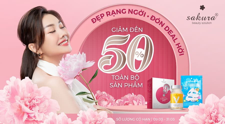 SAKURA TẶNG QUÀ THÁNG 3 - TRI ÂN PHÁI ĐẸP