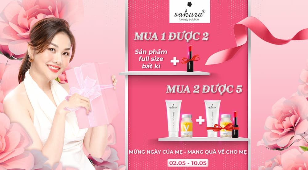 MỪNG NGÀY CỦA MẸ - MANG QUÀ SAKURA VỀ CHO MẸ