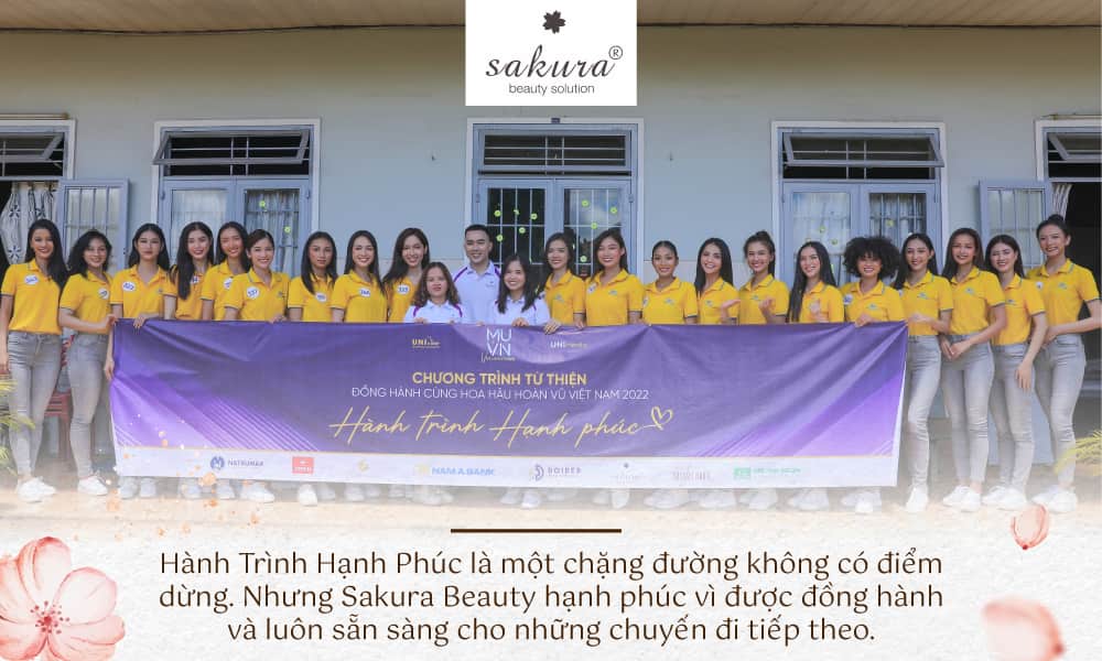 HÀNH TRÌNH HẠNH PHÚC CỦA SAKURA BEAUTY CÙNG #VINAWOMAN TẠI BẢO LỘC