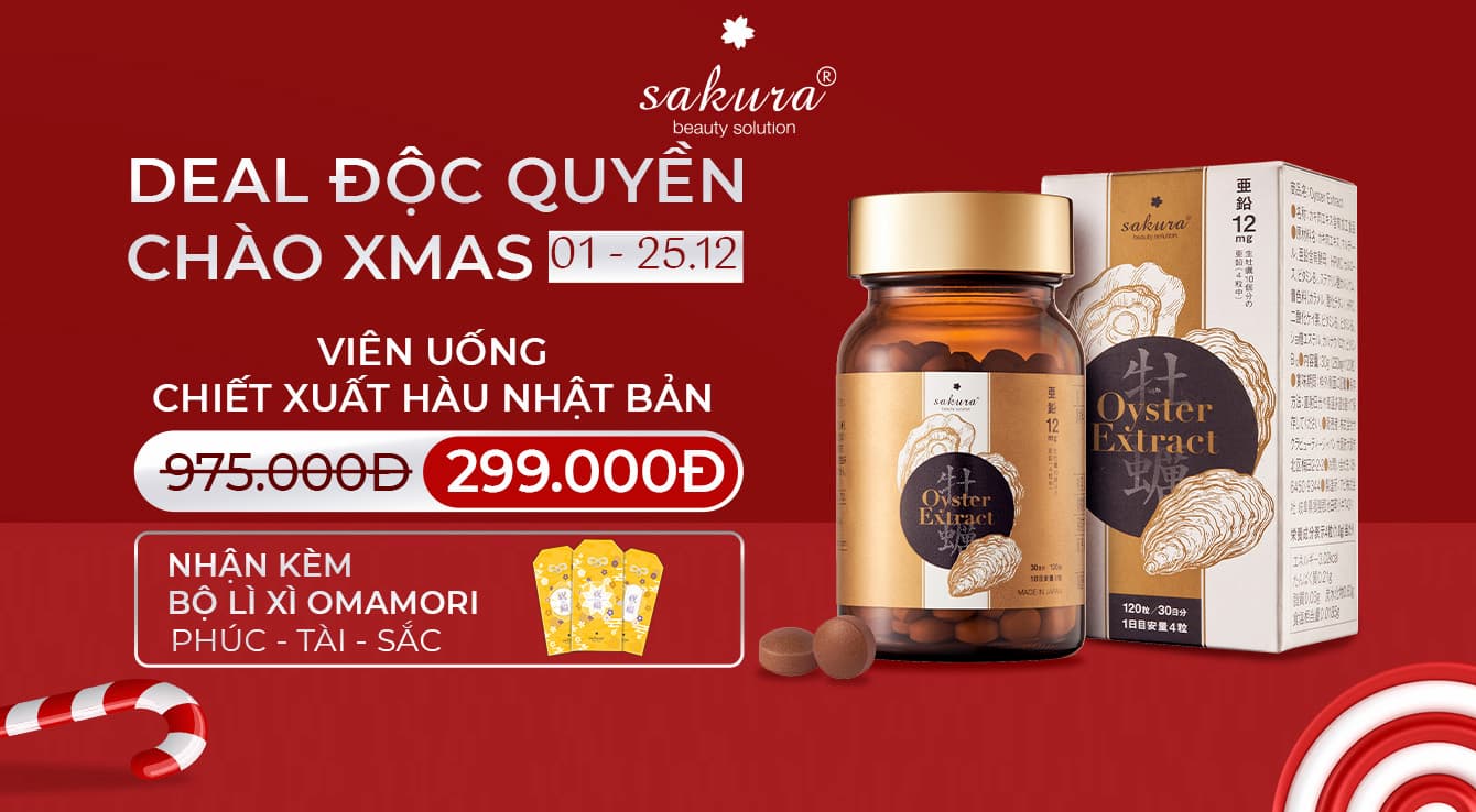 Deal Oyster độc quyền chào Xmas