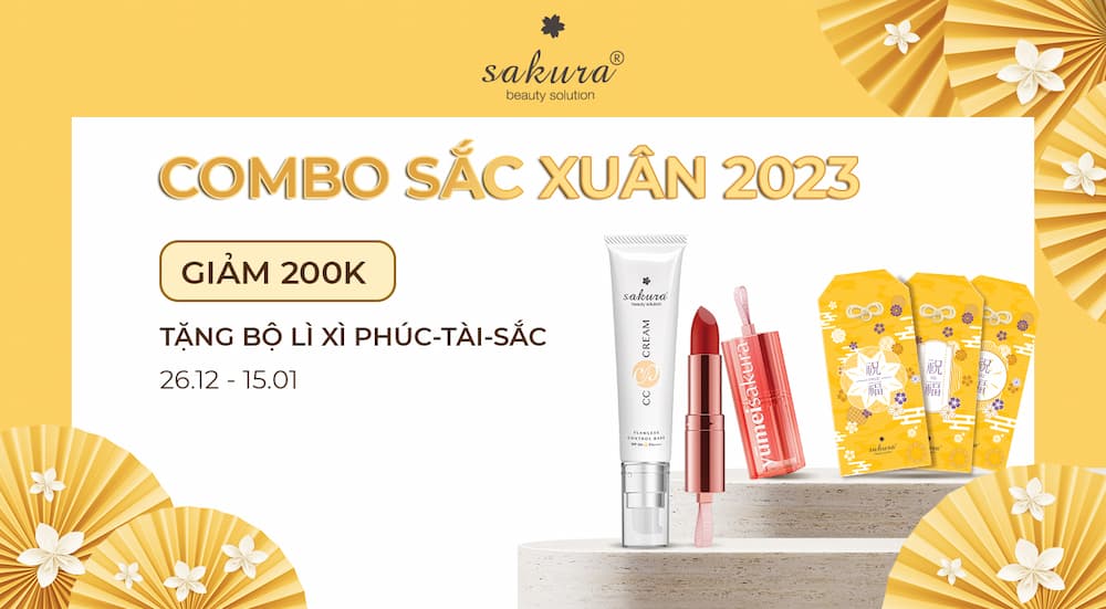 COMBO SẮC XUÂN 2023 GIẢM 200K
