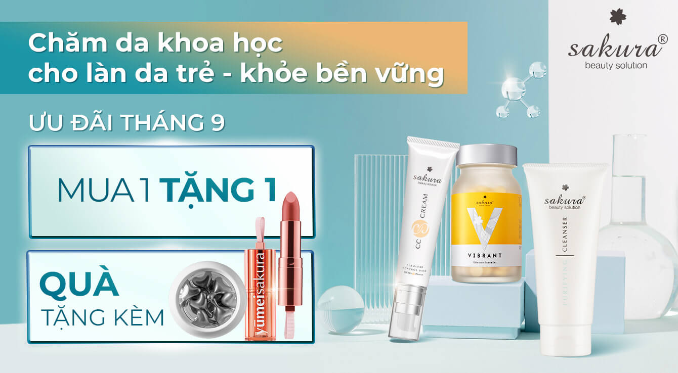 ƯU ĐÃI THÁNG 9 CHO LÀN DA ĐƯỢC CHĂM CHUẨN CHỈNH KHOA HỌC