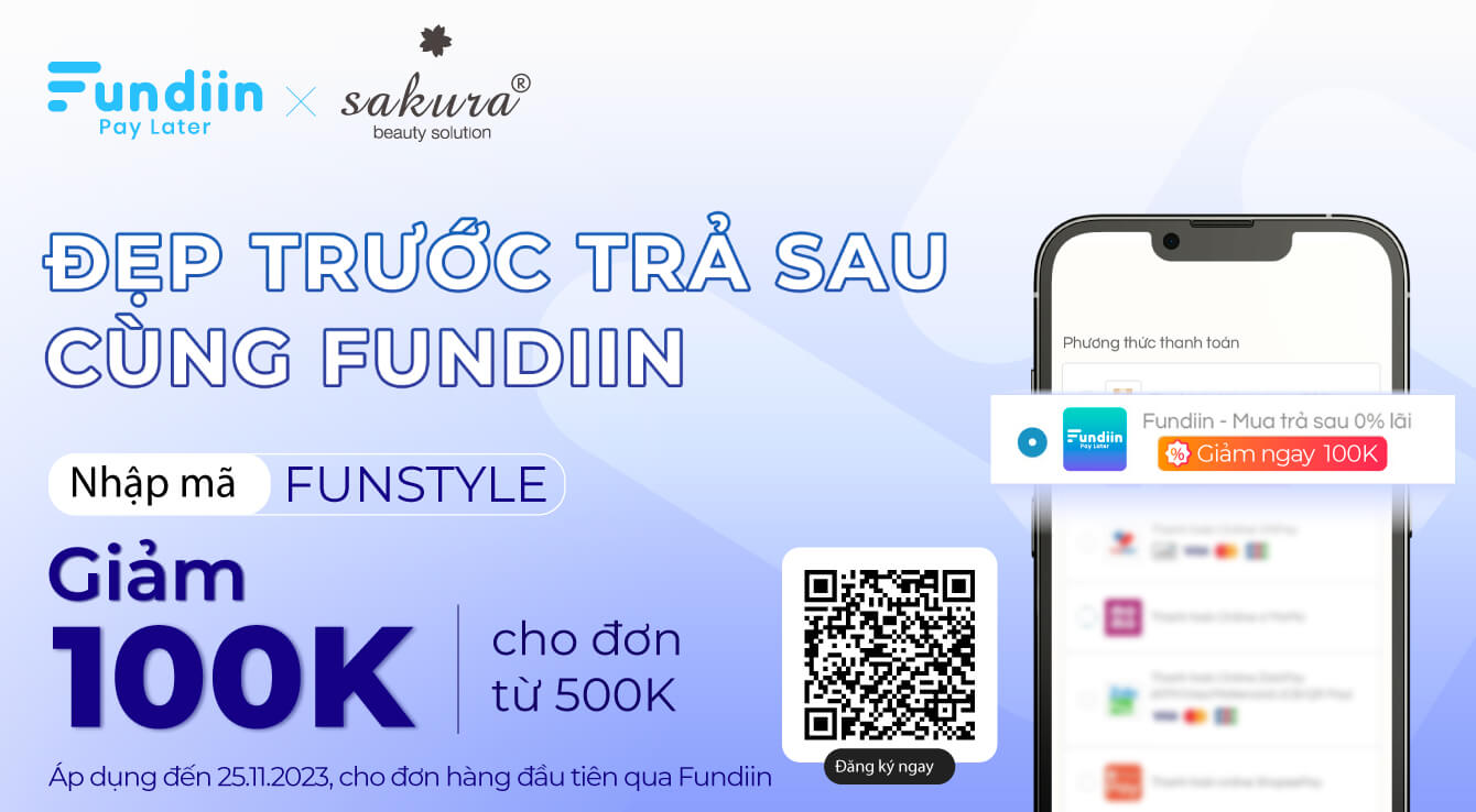 ĐẸP TRƯỚC TRẢ SAU CÙNG FUNDIIN