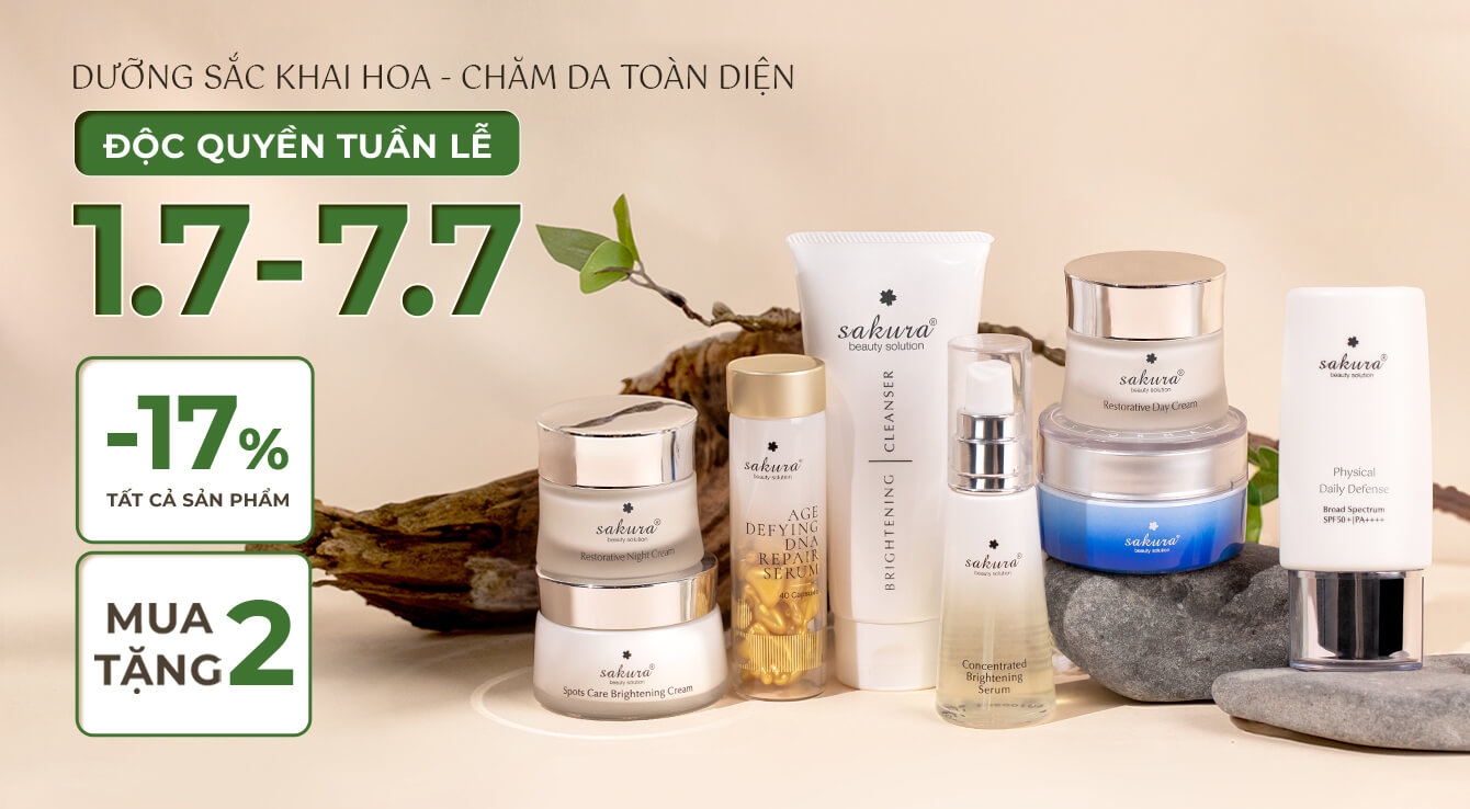 ĐỘC QUYỀN 1.7 - 7.7 | GIẢM 17% TOÀN SẢN PHẨM - MUA 2 TẶNG 2
