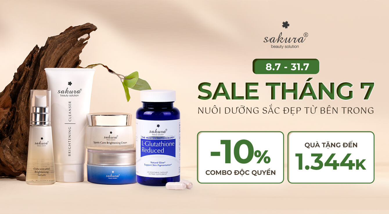 THÁNG 7 SIÊU ƯU ĐÃI COMBO - NUÔI DƯỠNG VẺ ĐẸP TỪ SÂU BÊN TRONG
