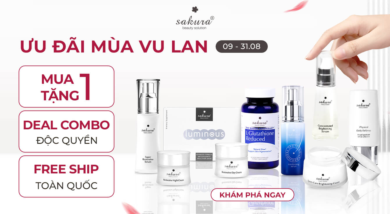 ƯU ĐÃI ĐỘC QUYỀN MÙA VU LAN - TẶNG MẸ QUÀ DƯỠNG NHAN CAO CẤP TỪ NHẬT BẢN