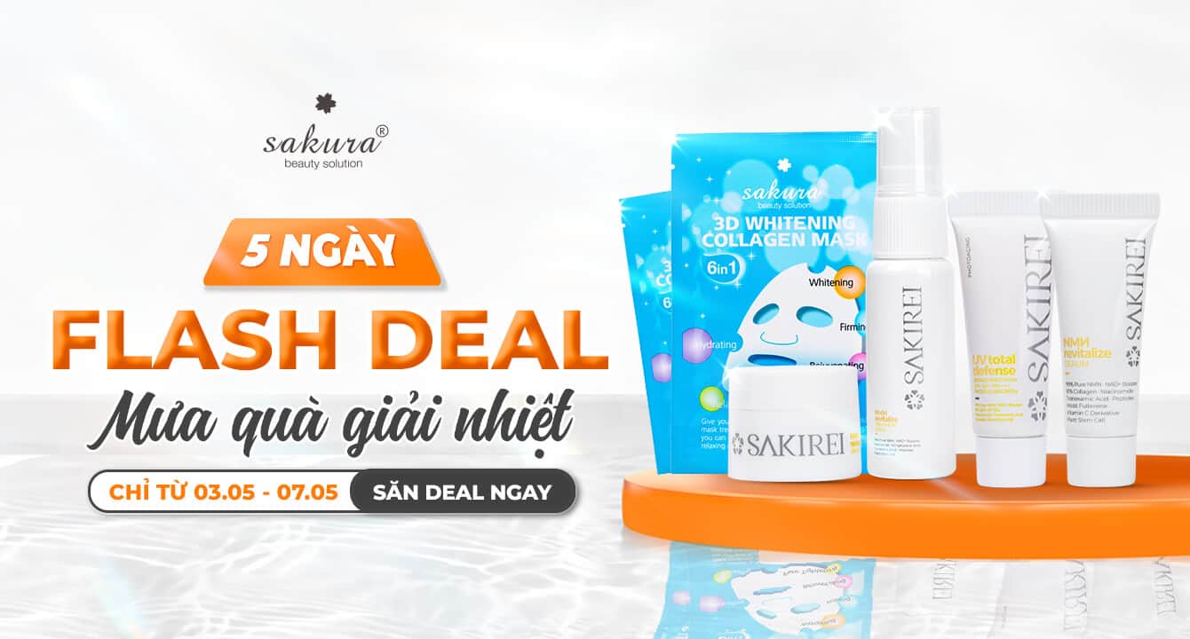FLASH DEAL 03 - 07.05 | MƯA QUÀ GIẢI NHIỆT HÈ