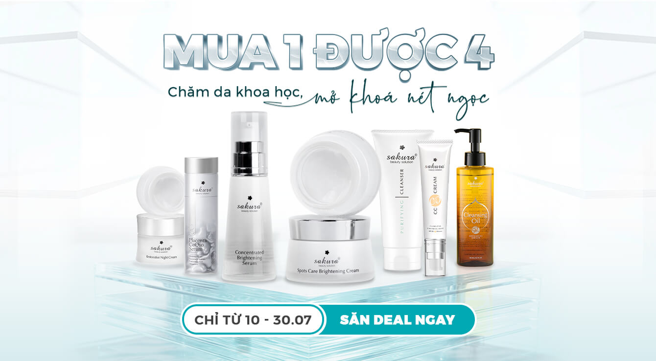 THÁNG 7 SĂN DEAL | CHĂM DA KHOA HỌC - MỞ KHÓA NÉT NGỌC