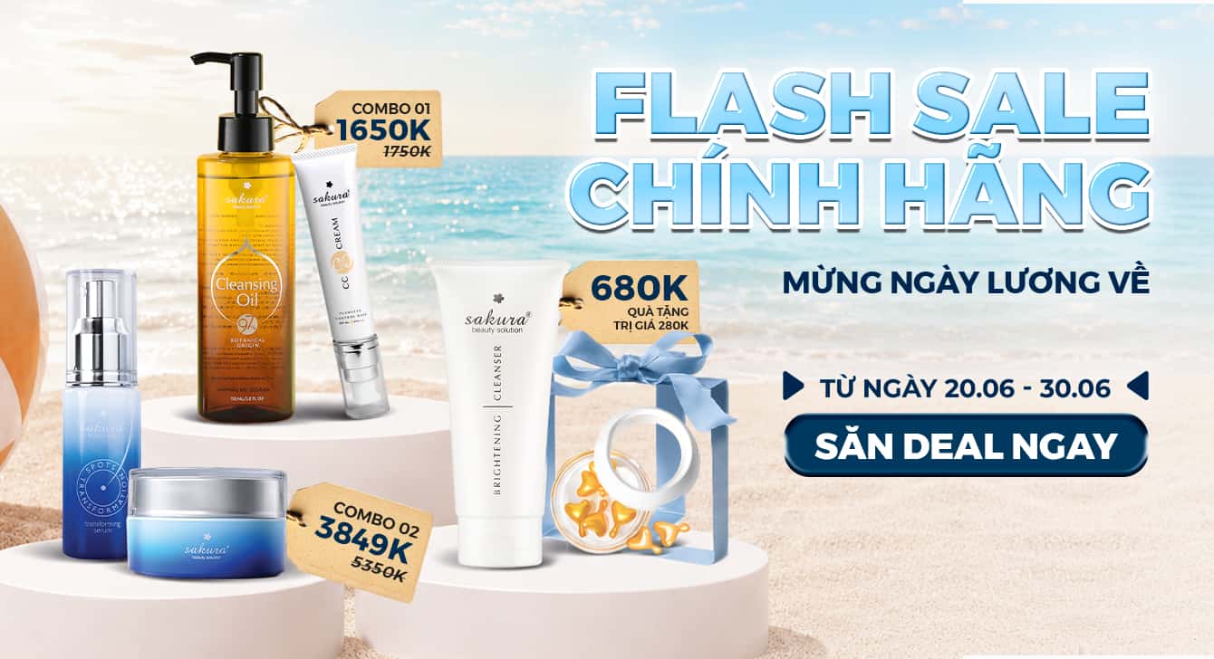 FLASH SALE CHÍNH HÃNG – MỪNG LƯƠNG VỀ