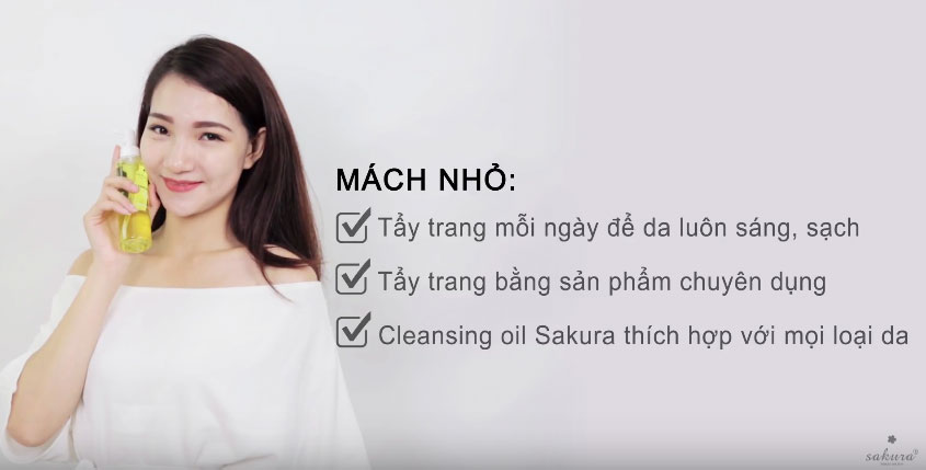 Tẩy trang thế nào là 