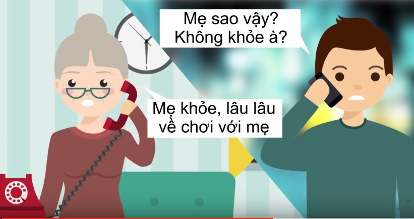 Vì bên mẹ là bình yên