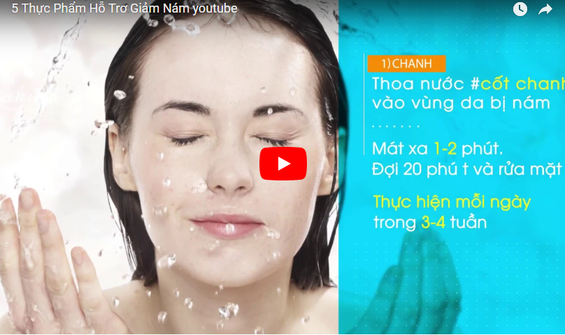 5 cách trị nám hiệu quả từ thiên nhiên