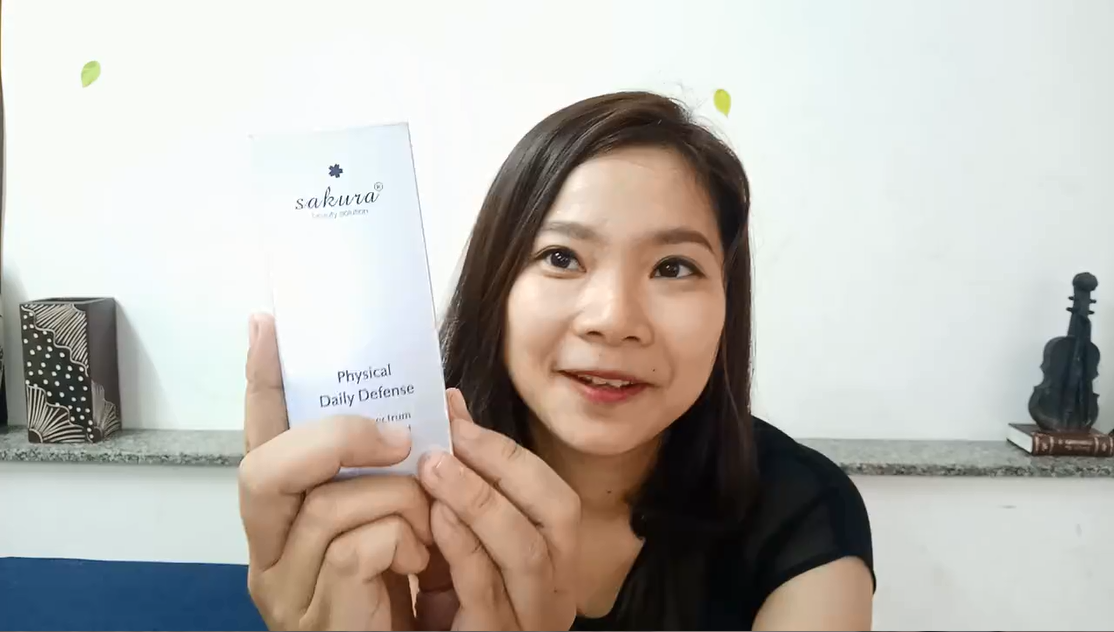 [Khách Hàng Review] Chống nắng vật lý Sakura Physical Daily Defense